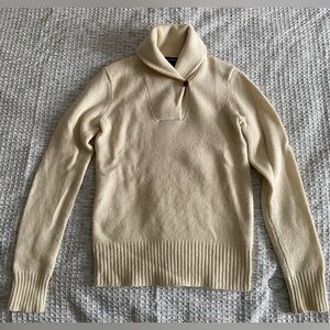 Cream Polo Ralph Lauren Turtleneck Sweater